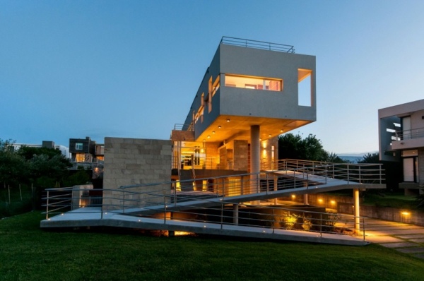 Beton haus moderne-minimalistische Architektur