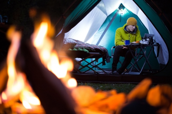 Camping Ausrüstung Beleuchtung Feuer Zelt 