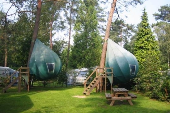 Camping Holland Design-Baum Haus-Zelten Dre Wapenaar