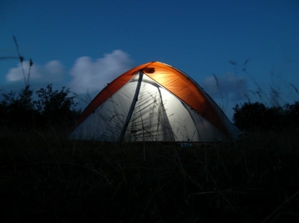 Camping Urlaub Bilder  Zelt LED Outdoor Beleuchtung
