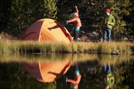 Camping Zelt aufbewahren einbauen 