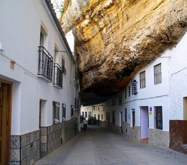 weißes Dorf Weiß Spanien Setenil 