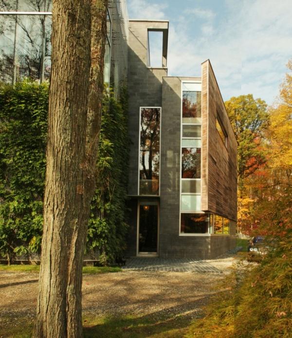 Energieeffizientes Haus moderne grüne Architektur