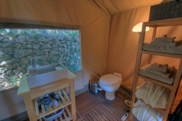 Familienzelt Camp Glamping Frankreich-Luxuriöse Zelte