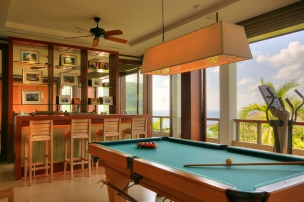 Ferienhaus Villa auf Phuket Snooker Tisch