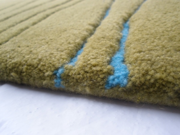 Flauschiger Teppich modern-Fareed Design-beige