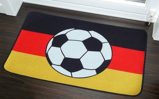 Fußball Deutschland-Türmatte modernes Design