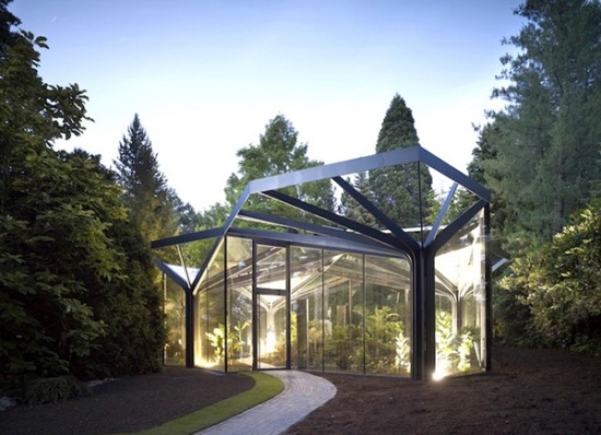 Glasgewächshaus Glas Gruninger-Botanische Garten-von Buehrer-Wuest Architekten