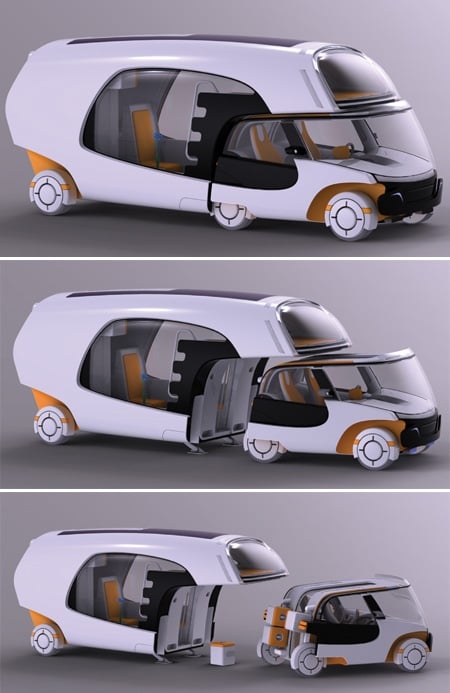 High-Tech Wohnmobil colm transit modell zukunft