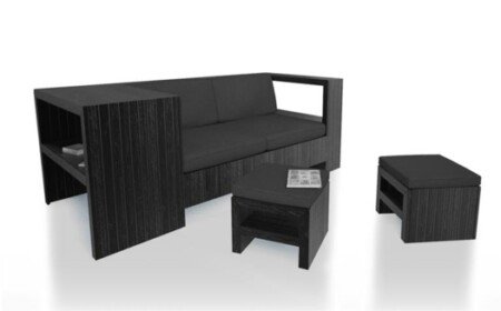 Holz Paletten Möbel-System Hocker Sofa