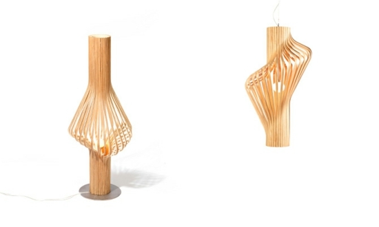 Holz Pendelleuchte-skandinavisches Design Idee
