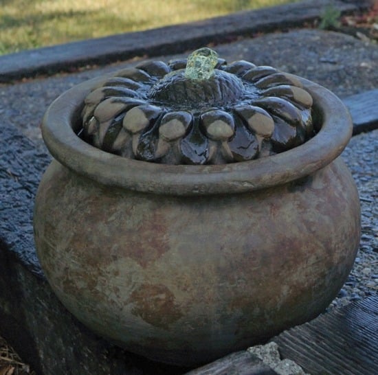 Keramik Garten Brunnen Design 