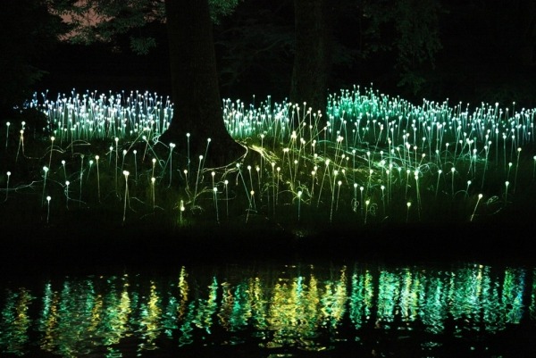 LED-Leuchten moderne Kunst installation