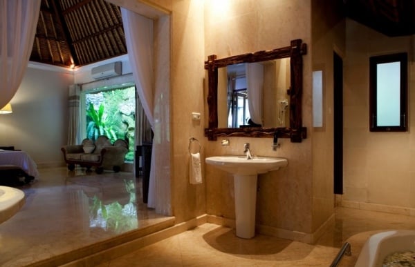 Luxus-Badezimmer Gardenvilla auf Bali Viceroy
