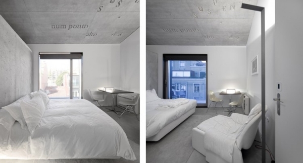 Luxus Stadthotel-Design Weiße-Suite Einrichtung
