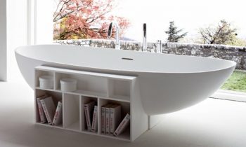 Moderne Badewanne Stauraum-italienische Designs