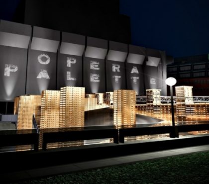 Oper-Quebec Architektur-Paletten