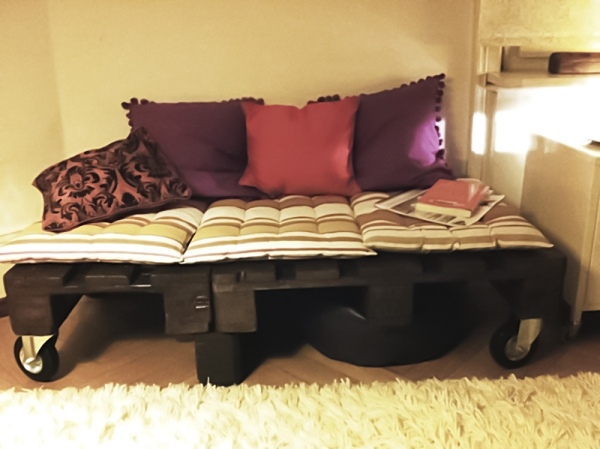 Paletten Couch-Möbel Design Ideen