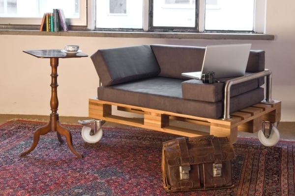 Holz Paletten Möbel-Design Sitzsofa