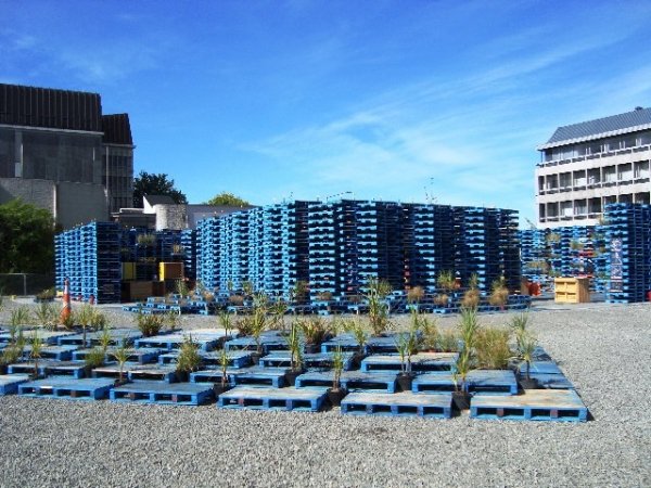 Paletten Sommer Pavillon-Neuseeland nachhaltige-Architektur