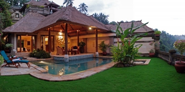Spa Resort-Bali-tropischer Wald Indonesien