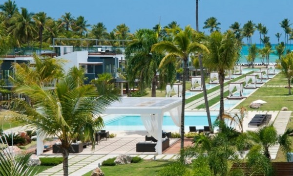 Sublime Samana hotel in der dominikanischen republik palmen pools