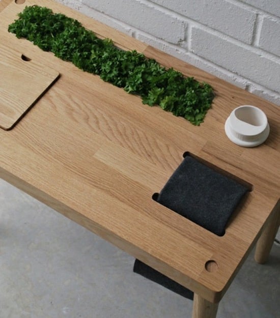 Tisch Pflanzgefäß Design Ideen 
