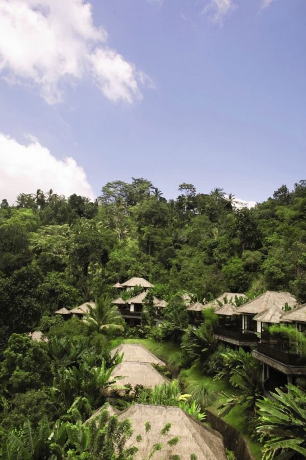 Ubud Hanging Gardens luxus mitten im urwald