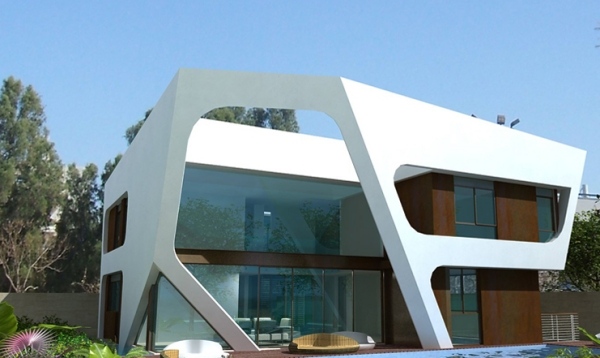 VIlla mit-Pool-Israel Design Architektur
