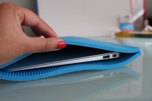 Yoga Matte recyceln idee laptop hülle weich 