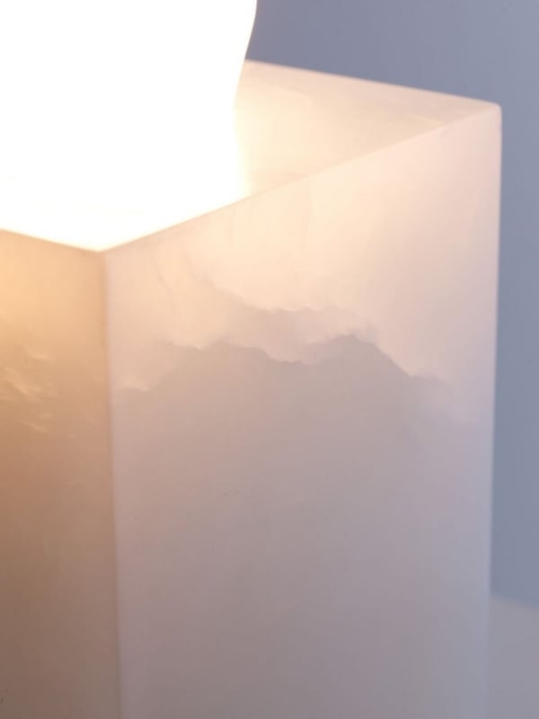 Zeitgenössische Lampe Design Alabaster-Fundament