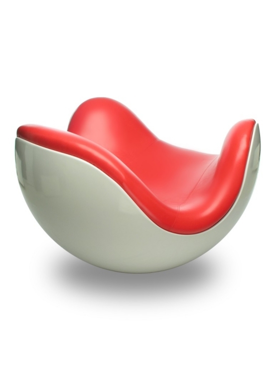 designer relaxsessel von placentero modell rot