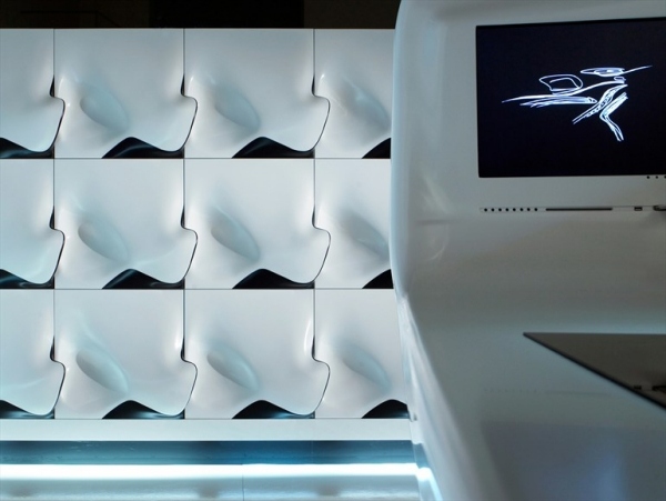 futuristische küchen designs von ernestomeda wand platten