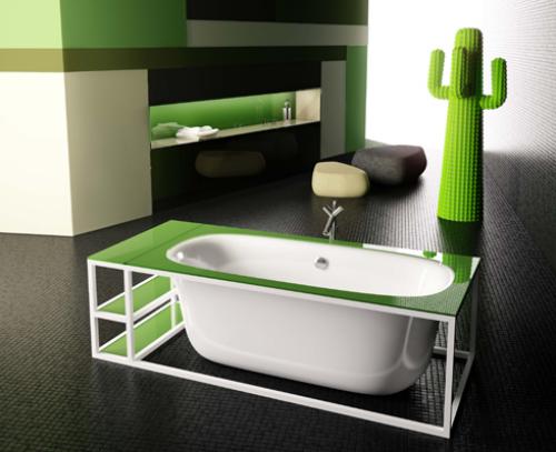 glass idromassaggio ideen für moderne badewanne