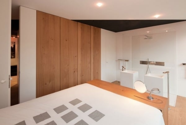 haus design im minimalistischen stil schlafzimmer