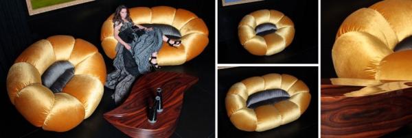 kreatives designer sofa von cirrus flora