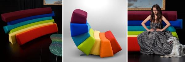 kreatives designer sofa von cirrus iris
