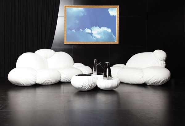 kreatives sofa design von cirrus wohnzimmer garnitur