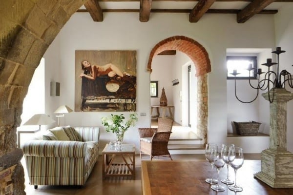luxus ferienhaus in italien arrighi rustikale einrichtung