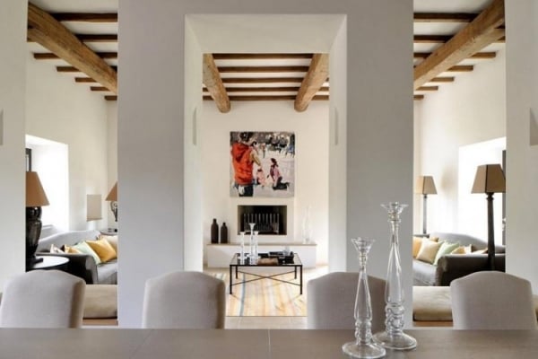 luxus ferienhaus in italien arrighi weiße wände