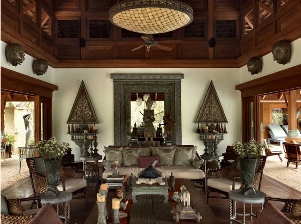 luxus resort in thailand opulentes wohnzimmer