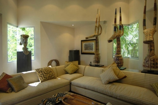 luxus ferienhaus in der karibik bequemes sofa