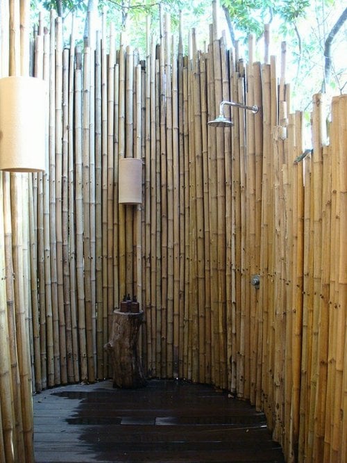 moderne Dusche Garten Stecksystem