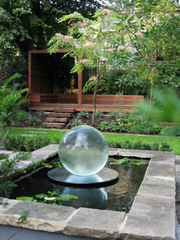 Gartengestaltung-Idee Wassergarten einrichten