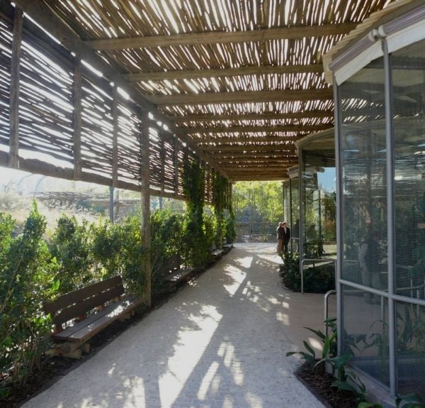 modernes design biopark in argentinien tunnelkonstruktion