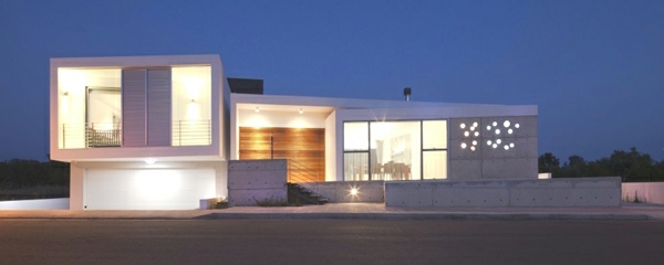 modernes einstöckiges Haus Design Zypern