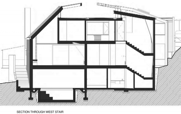 3 Stöckiges Einfamilienhaus Wellington mit Meerblick