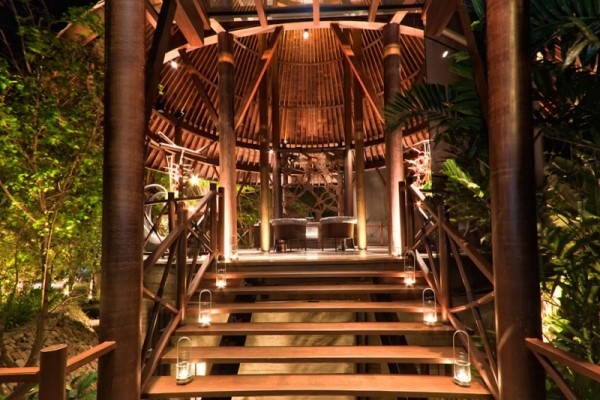 5 Sterne Hotel in Phuket Indigo Pearl bambus laternen kerzen