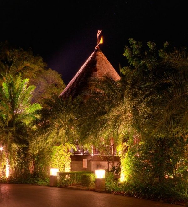 5 Sterne Hotel in Phuket Indigo Pearl nachtbeleuchtung