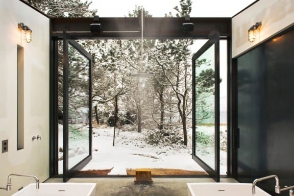 Badezimmer Outdoor Ideen Schadow-Boxx Haus